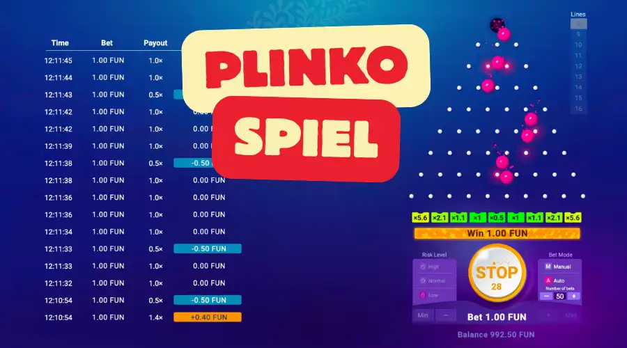 Plinko Spiel